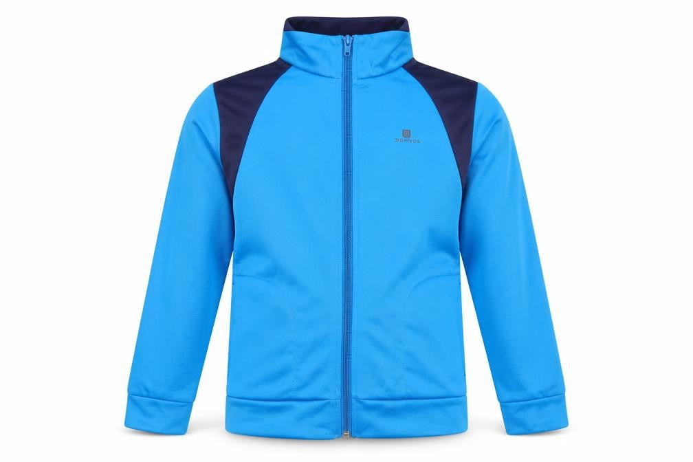 DOMYOS Boys Blue   Full Zip Sweatshirt Size 10 Years