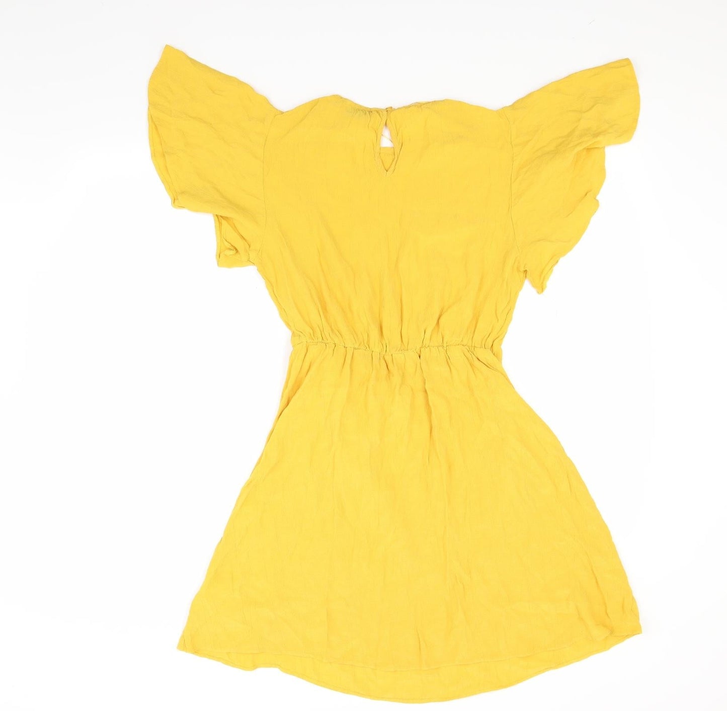 Papaya Womens Yellow   A-Line  Size 8