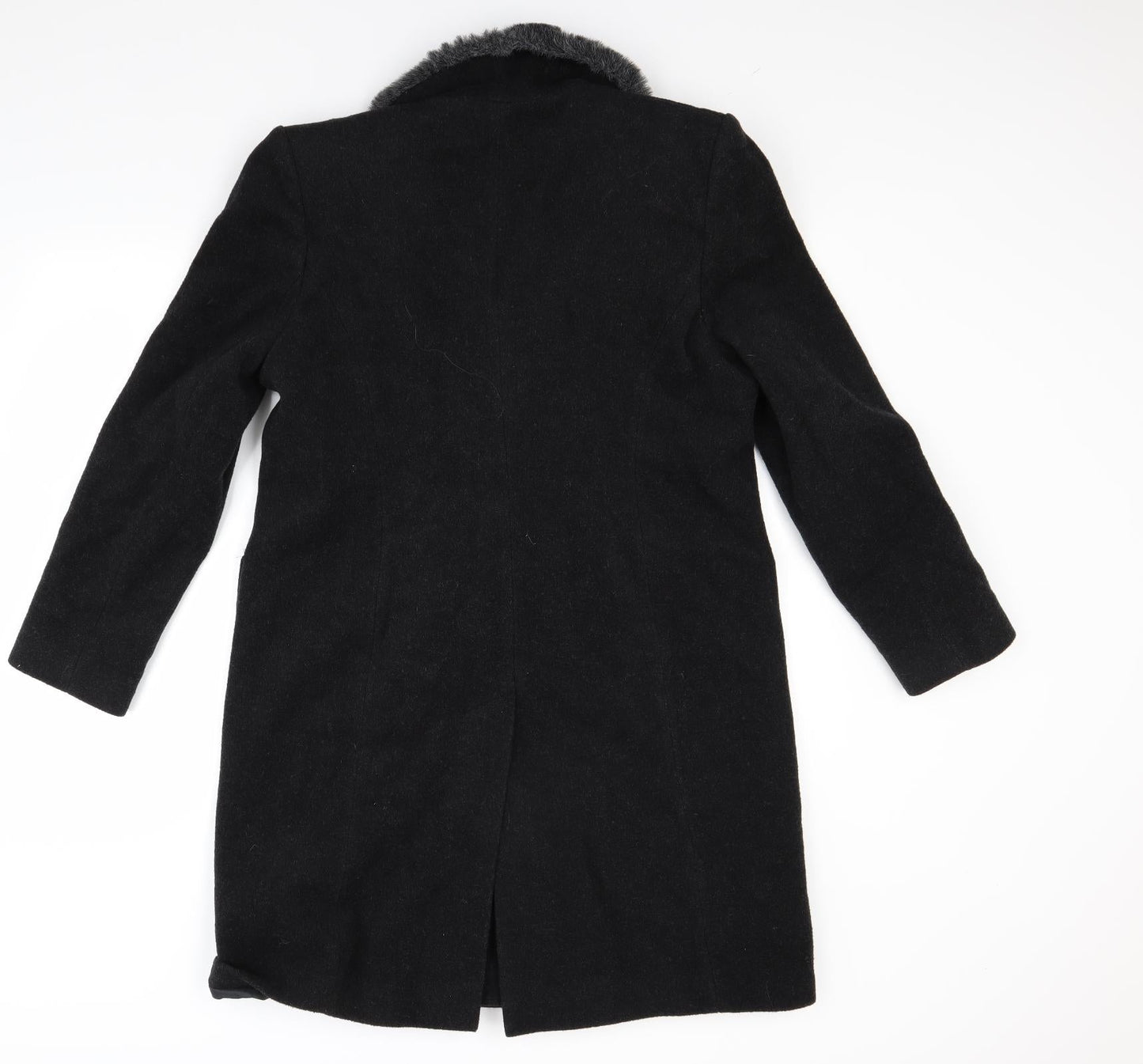 George Womens Grey   Overcoat Coat Size M