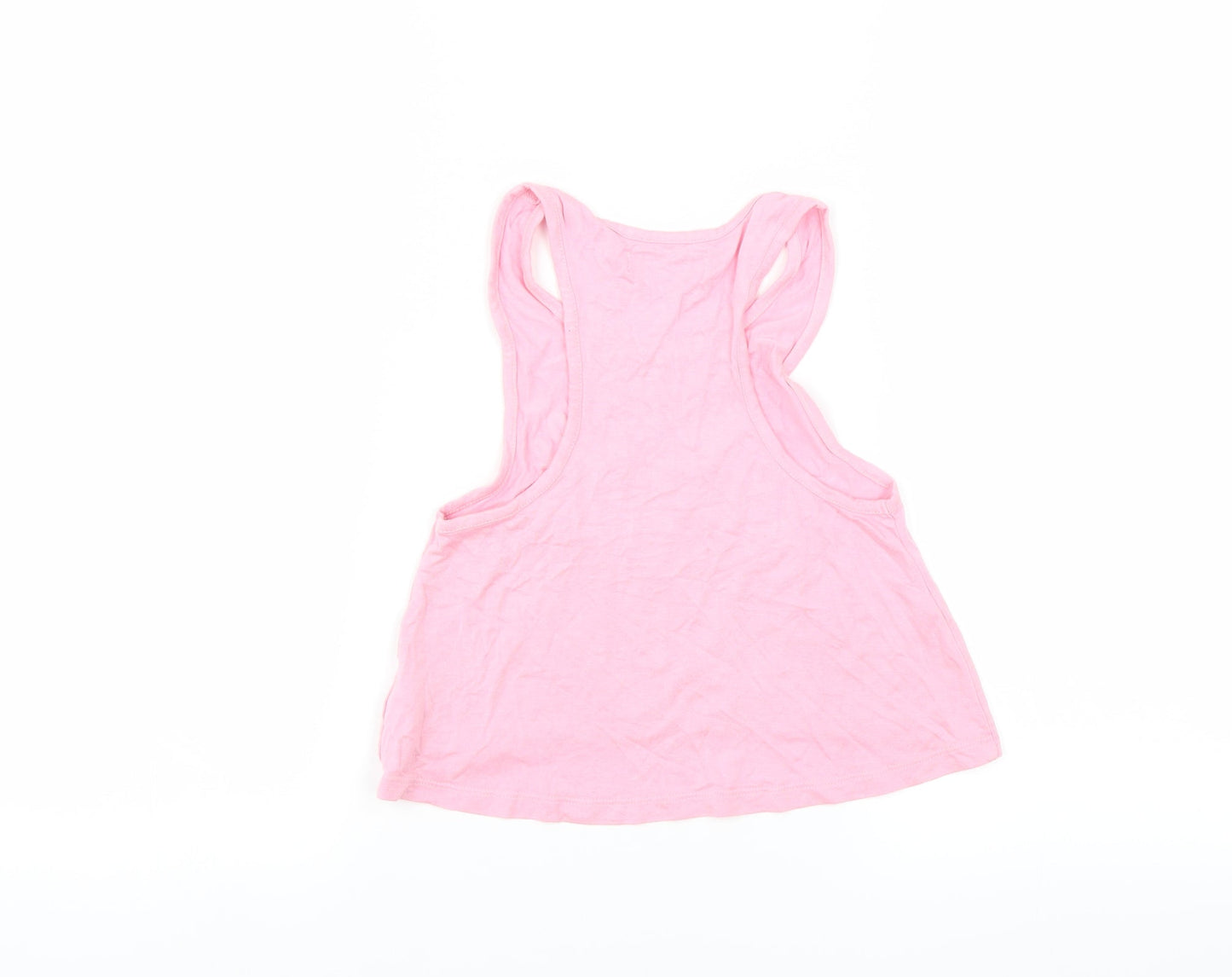 Pineapple Girls Pink   Basic Tank Size 7-8 Years