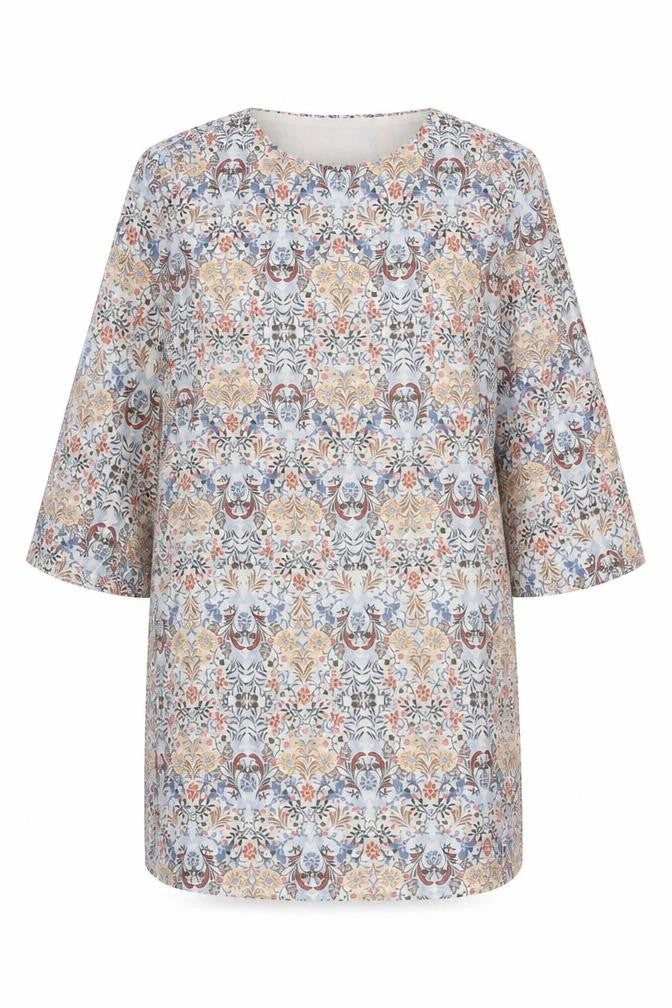 Atmosphere Womens White Paisley  Shift  Size 8
