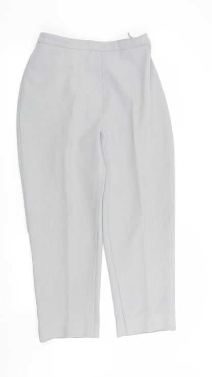 Additional front view of F&F women’s grey trousers, size UK 16, 26-inch leg