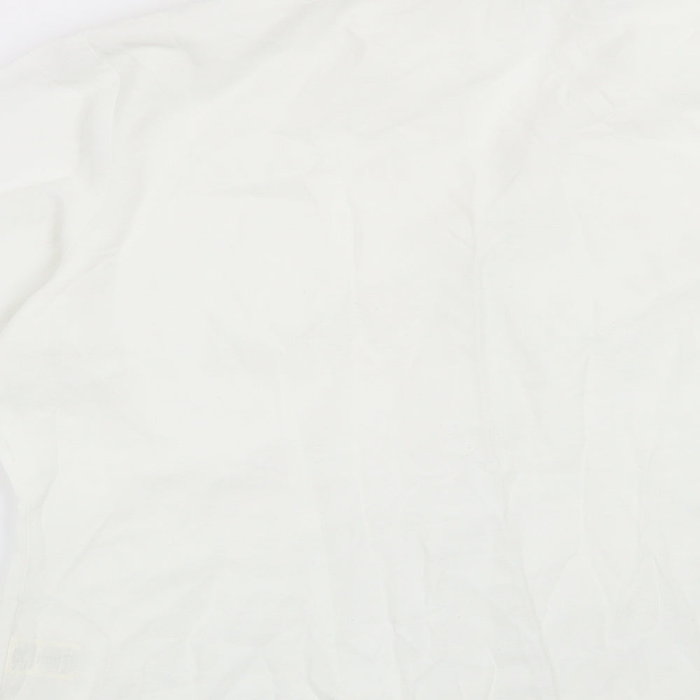 Dorothy Perkins Womens White   Basic Button-Up Size 18
