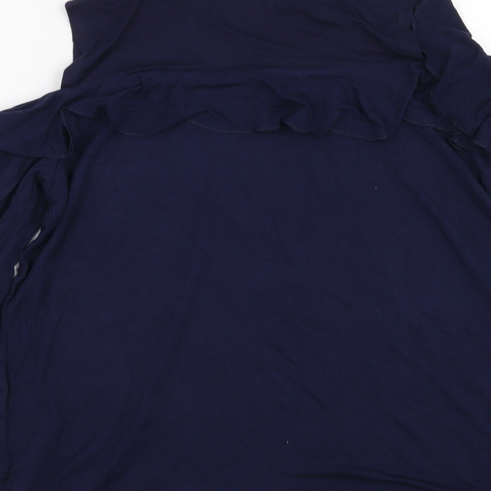 Candy Couture Girls Blue   Basic T-Shirt Size 14 Years