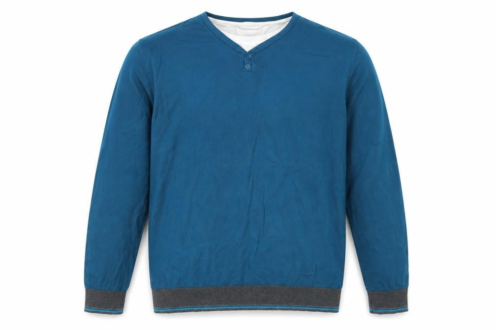 Marks & Spencer Mens Blue   Pullover Jumper Size XL