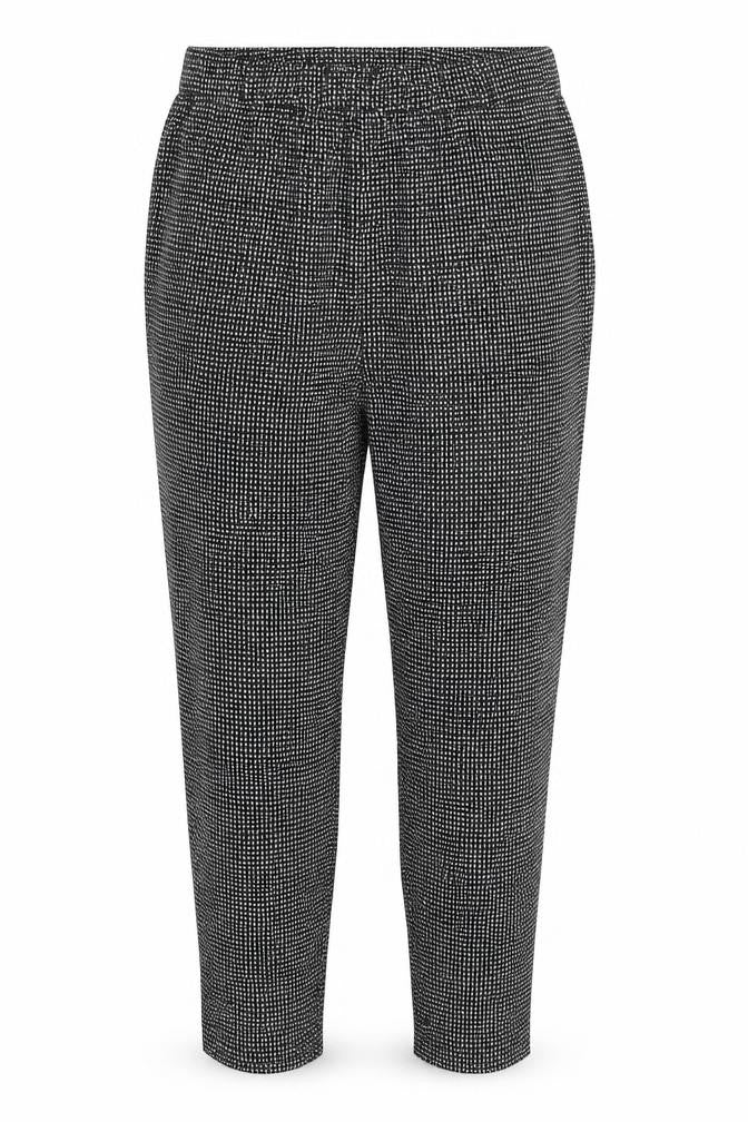 H&M Womens Black   Trousers  Size 10 L28 in
