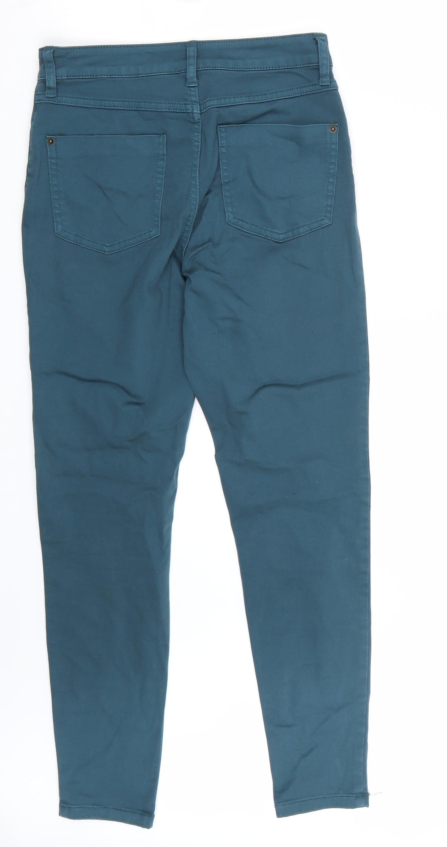 Marks and Spencer Womens Green   Skinny Jeans Size 8 L27 in