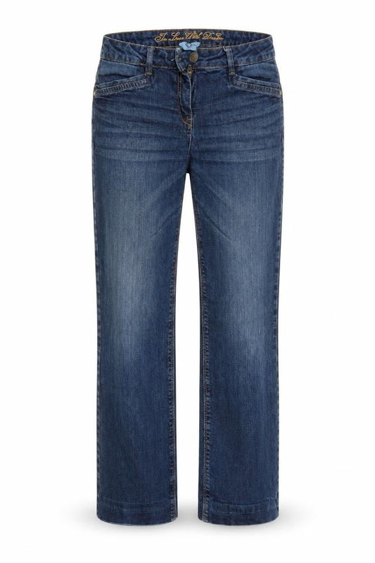 Cecilia Classics Womens Blue   Straight Jeans Size 36 L30 in