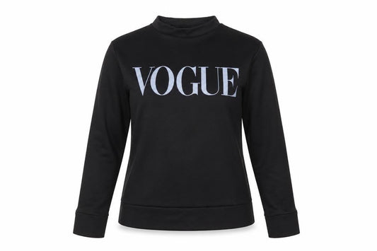 Preworn Womens Black   Pullover Sweatshirt Size M