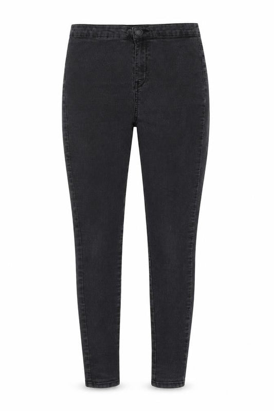F&F Womens Grey  Denim Skinny Jeans Size 28 in L26.5 in