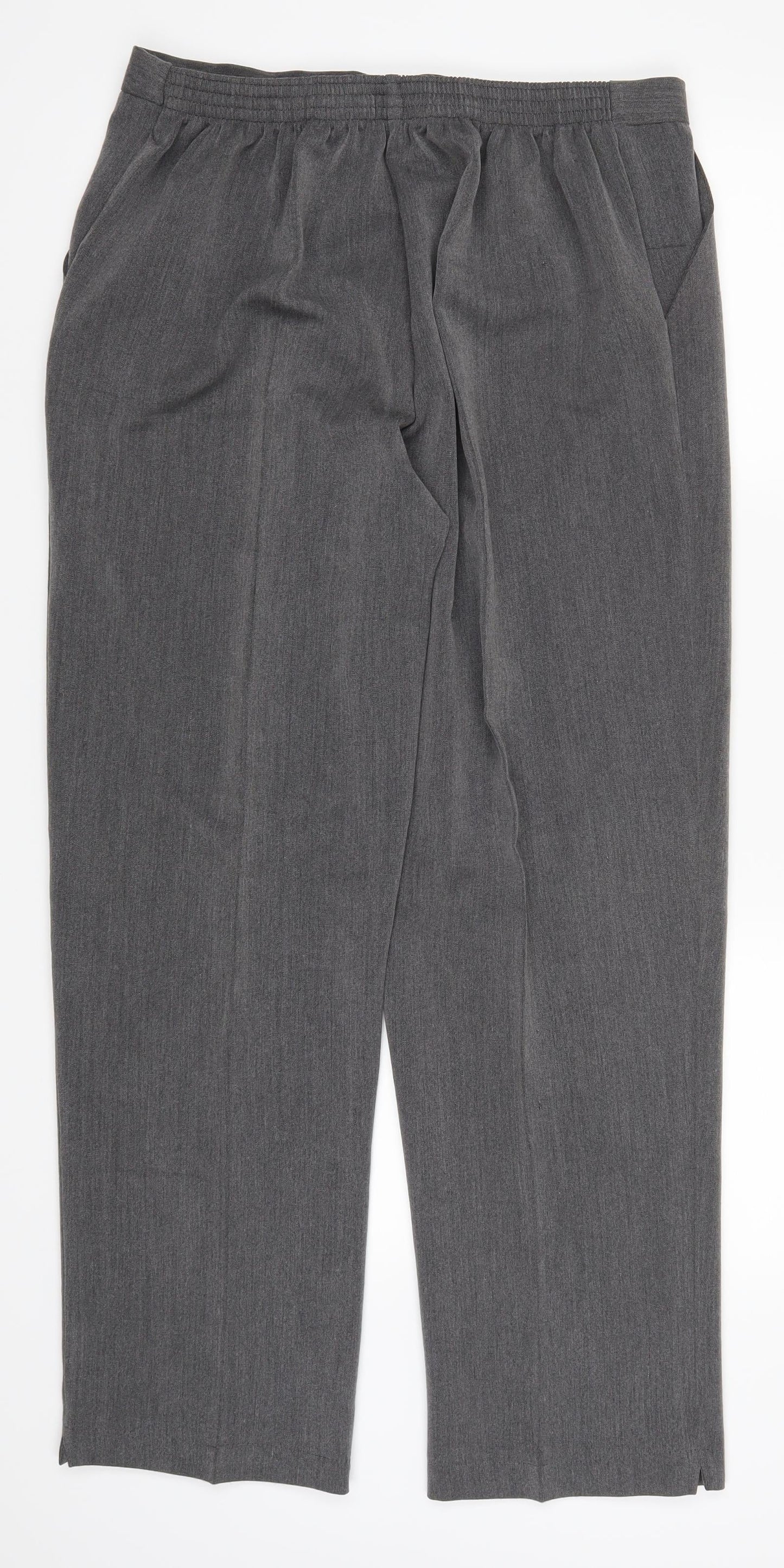 Preworn Womens Grey   Trousers  Size 34 in L29 in