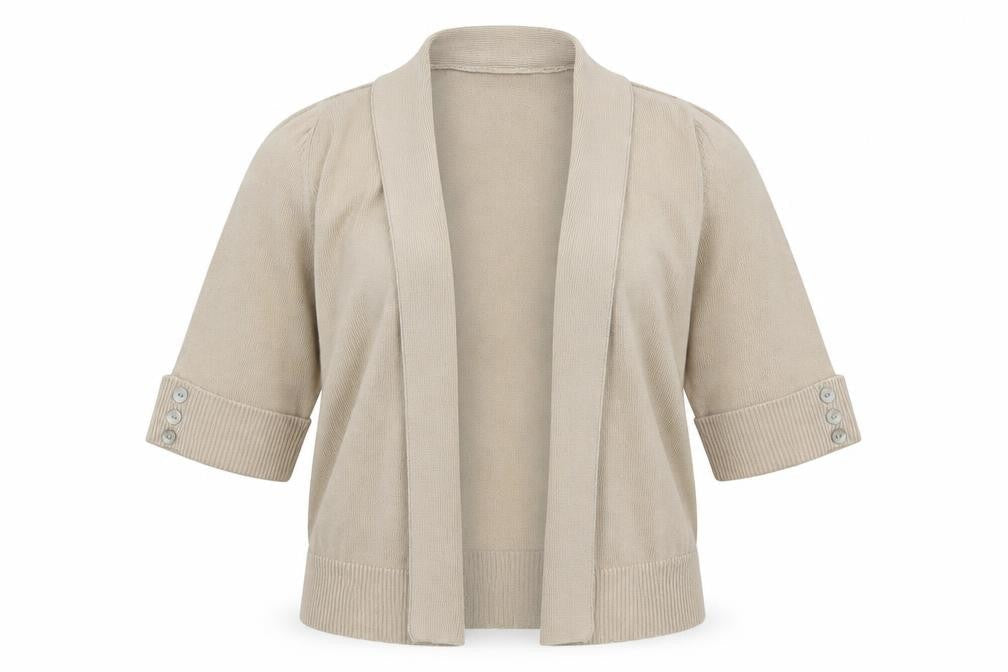 BHS Womens Beige   Cardigan Jumper Size 10