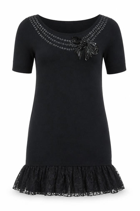 George  Womens Black   Skater Dress  Size 8