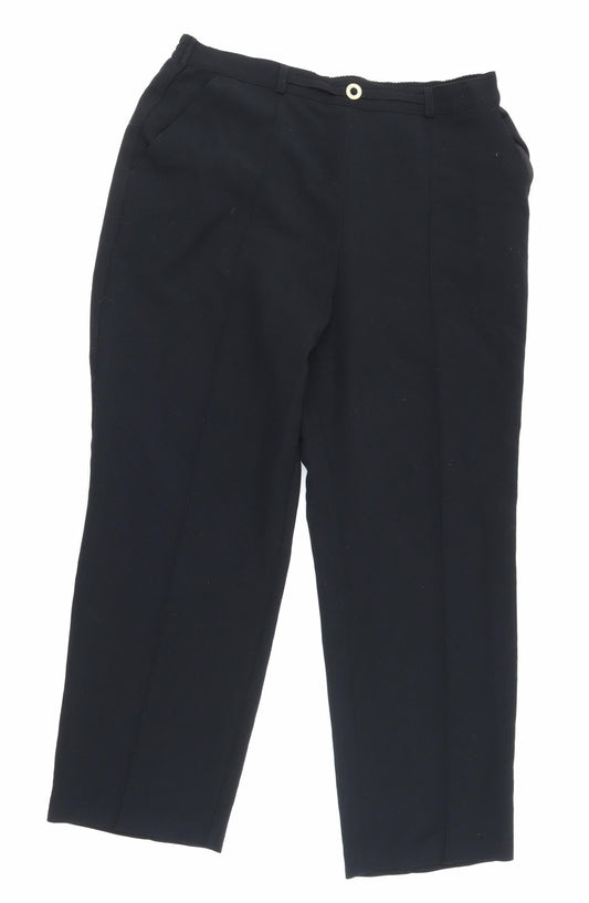 Marks and Spencer Womens Black   Trousers  Size 14