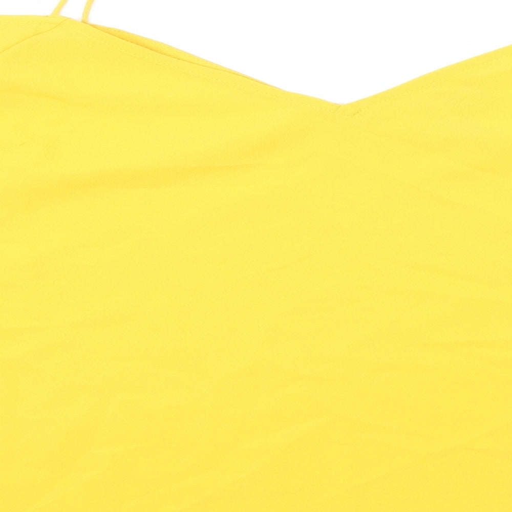 ASOS Womens Yellow   Camisole Blouse Size 10