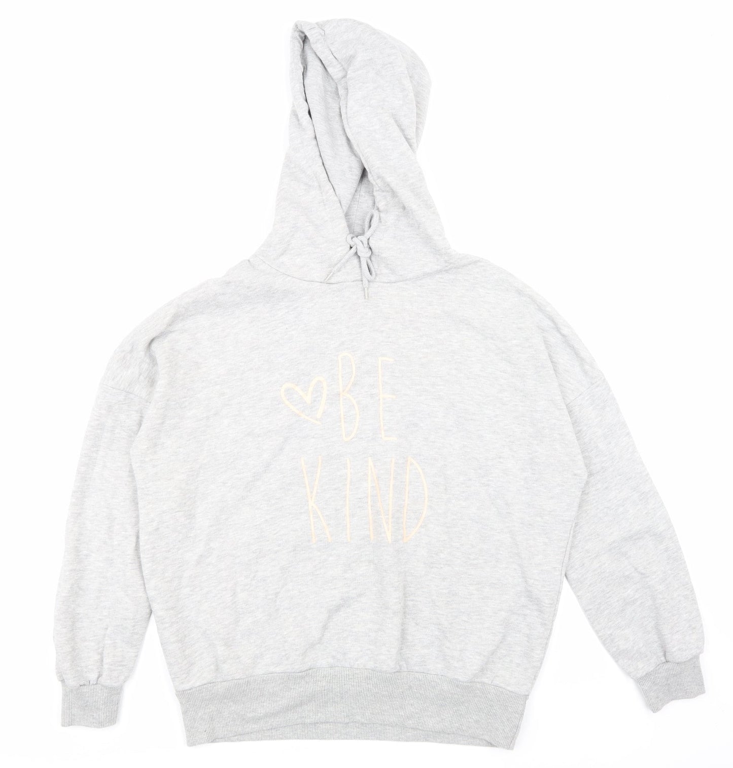 Papaya Womens Grey   Pullover Hoodie Size M