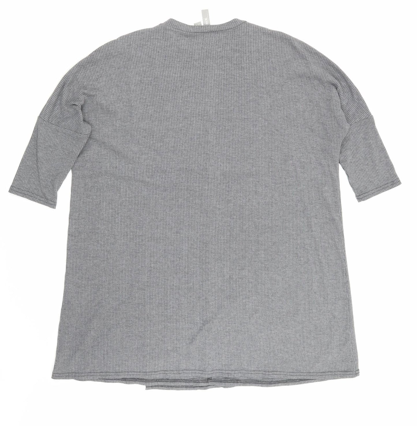 ASOS Womens Grey   Basic T-Shirt Size 12