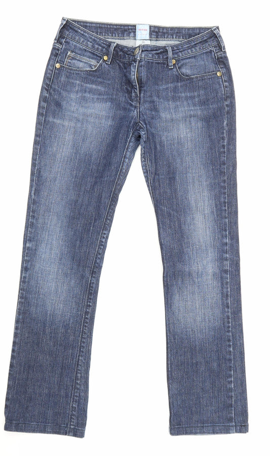 sass&hide Womens Blue   Straight Jeans Size 29 in