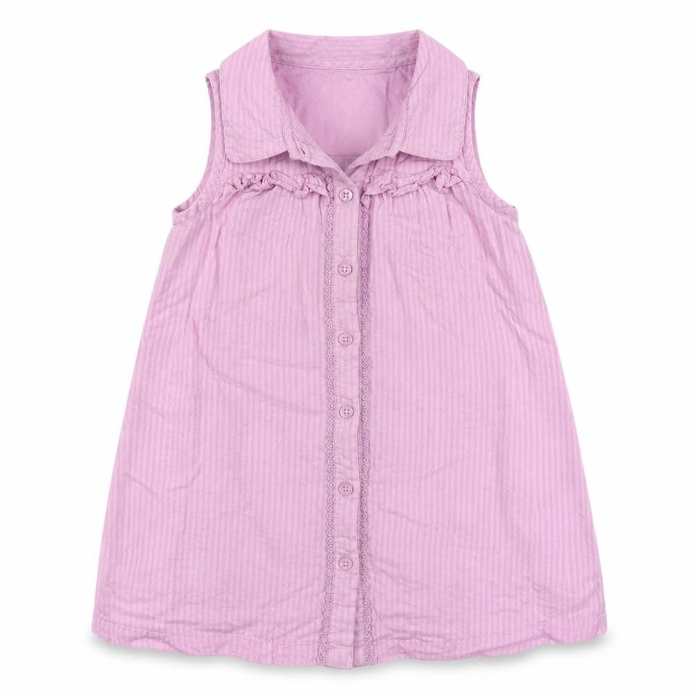 George Girls Pink   Shirt Dress  Size 2-3 Years