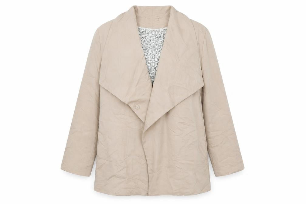 Divided Womens Beige   Jacket  Size 10