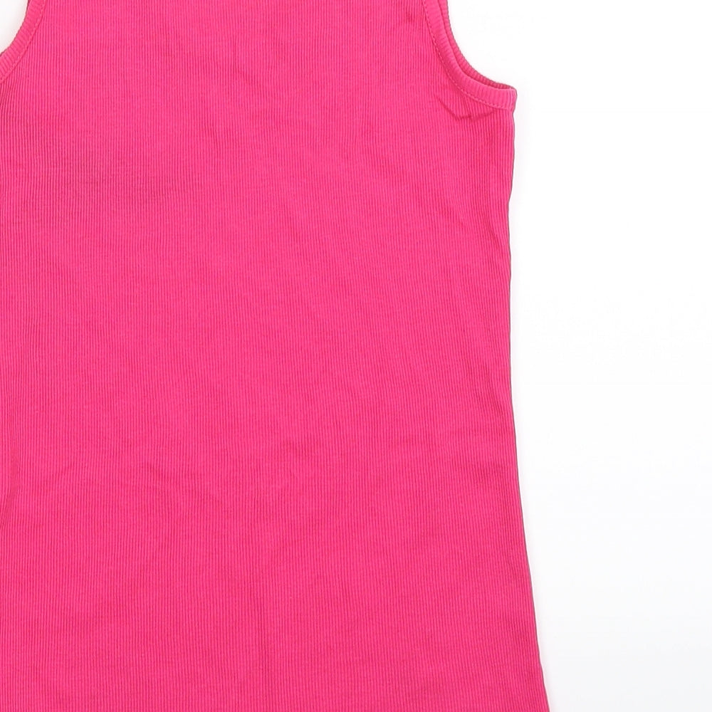 Red Herring Womens Pink   Basic Tank Size 12