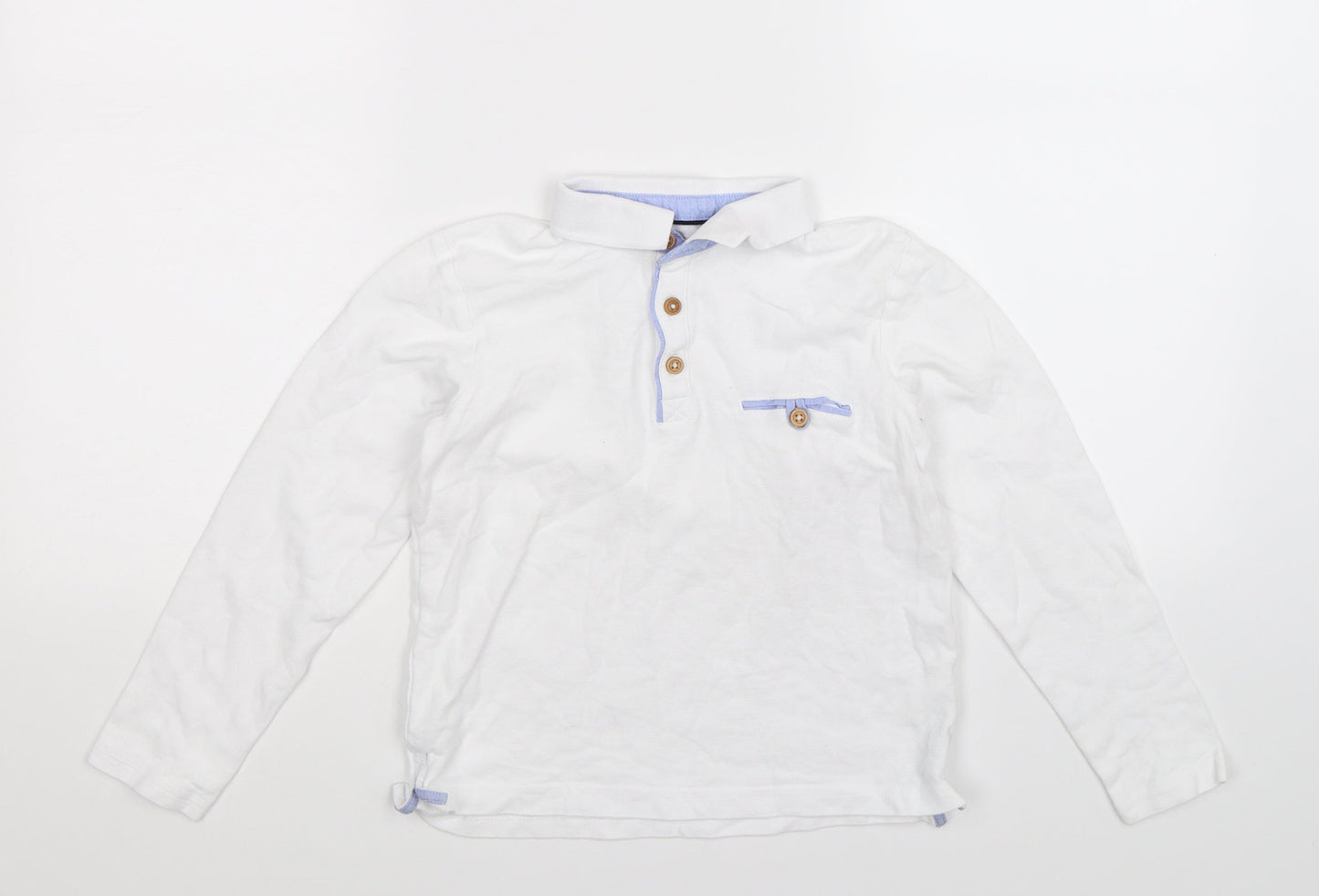 Lincoln Boys White   Basic Polo Size 9 Years