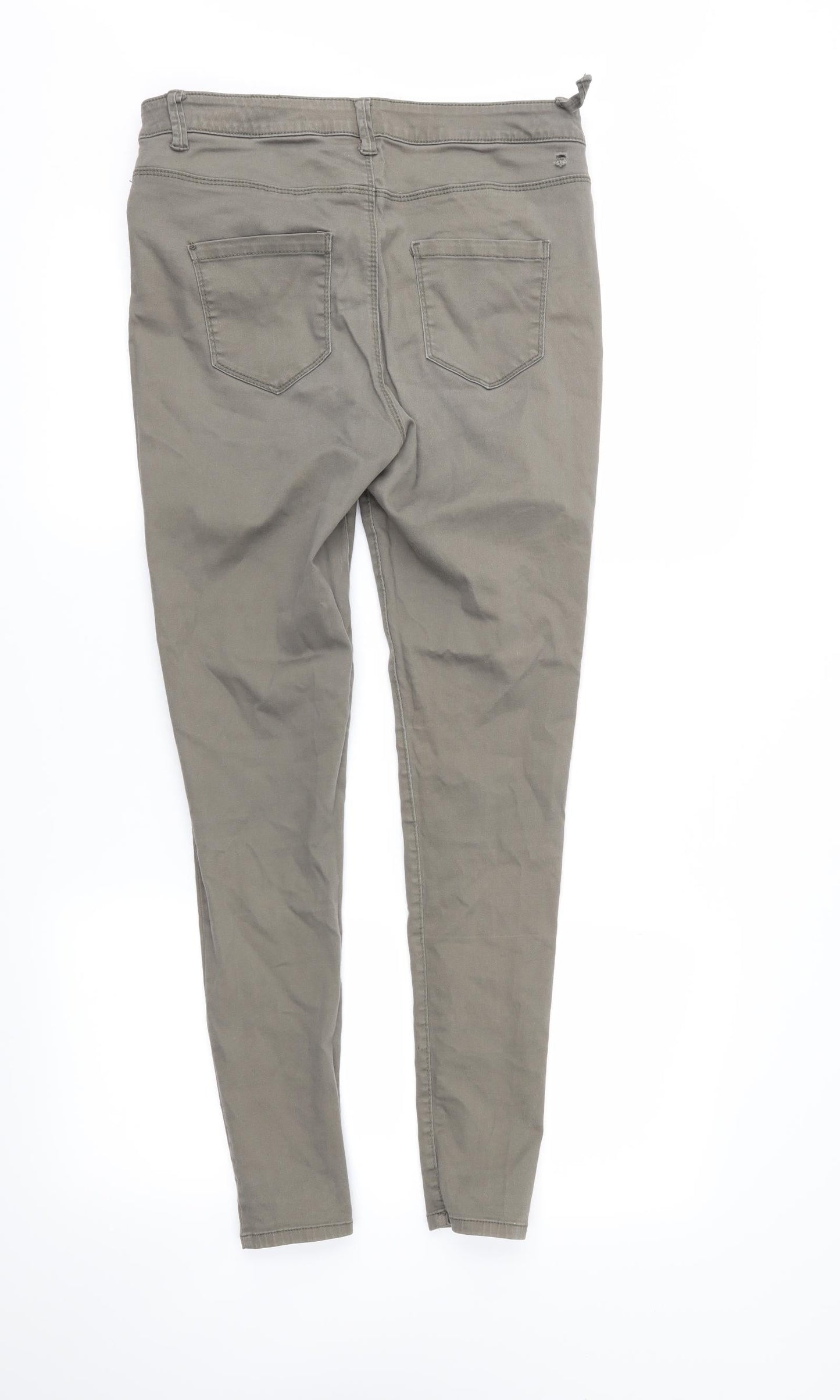 DenimCo Womens Brown   Skinny Jeans Size 10 L27 in