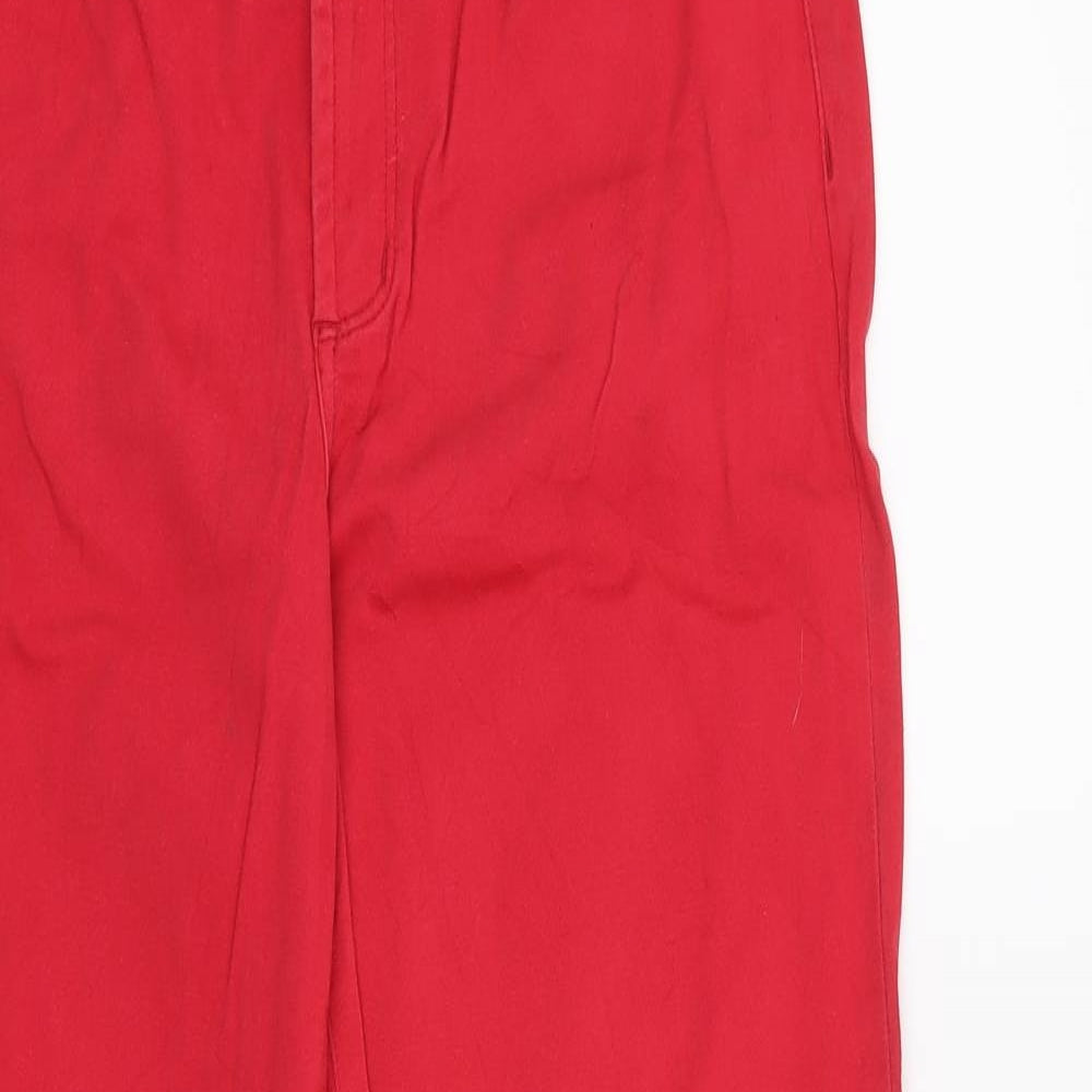 NYJD Womens Red   Skinny Jeans Size 6 L27 in