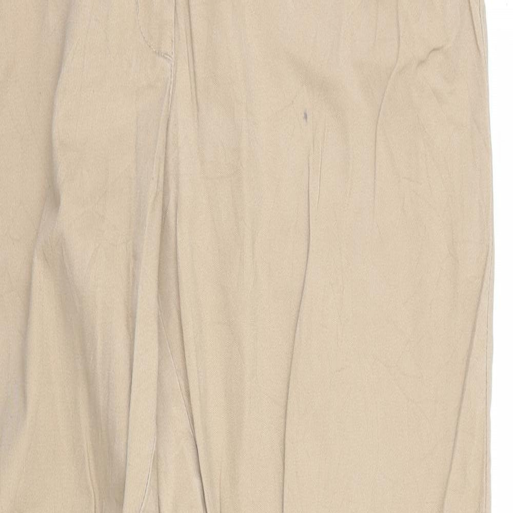 Preworn Womens Brown   Chino Trousers Size 36 in L30 in