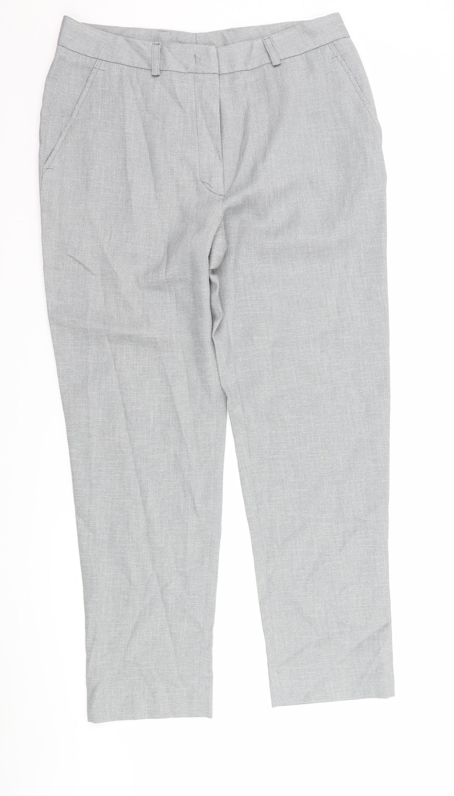 Preworn Womens Grey   Trousers  Size 30 in L26 in