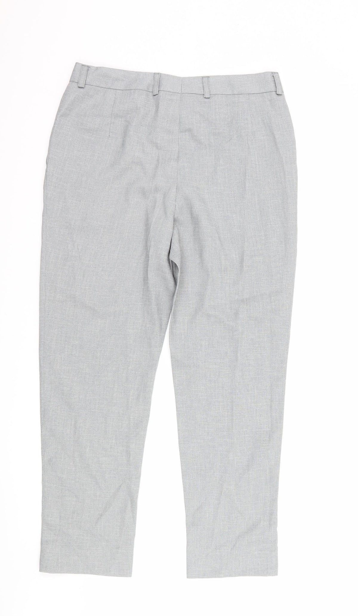 Preworn Womens Grey   Trousers  Size 30 in L26 in