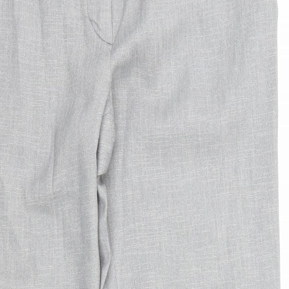 Preworn Womens Grey   Trousers  Size 30 in L26 in