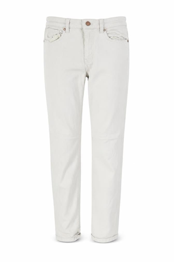 H&M Womens Ivory   Trousers  Size 12 L29 in
