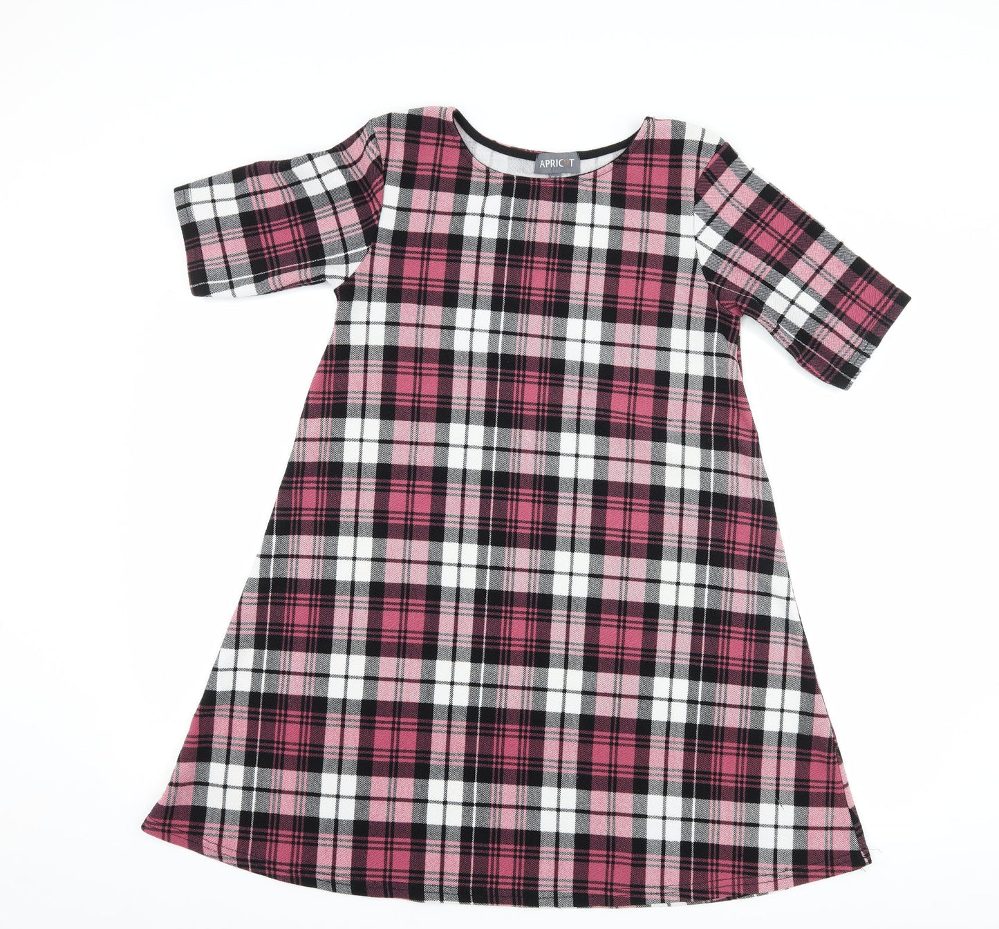 Apricot Womens Pink Check  A-Line  Size 10