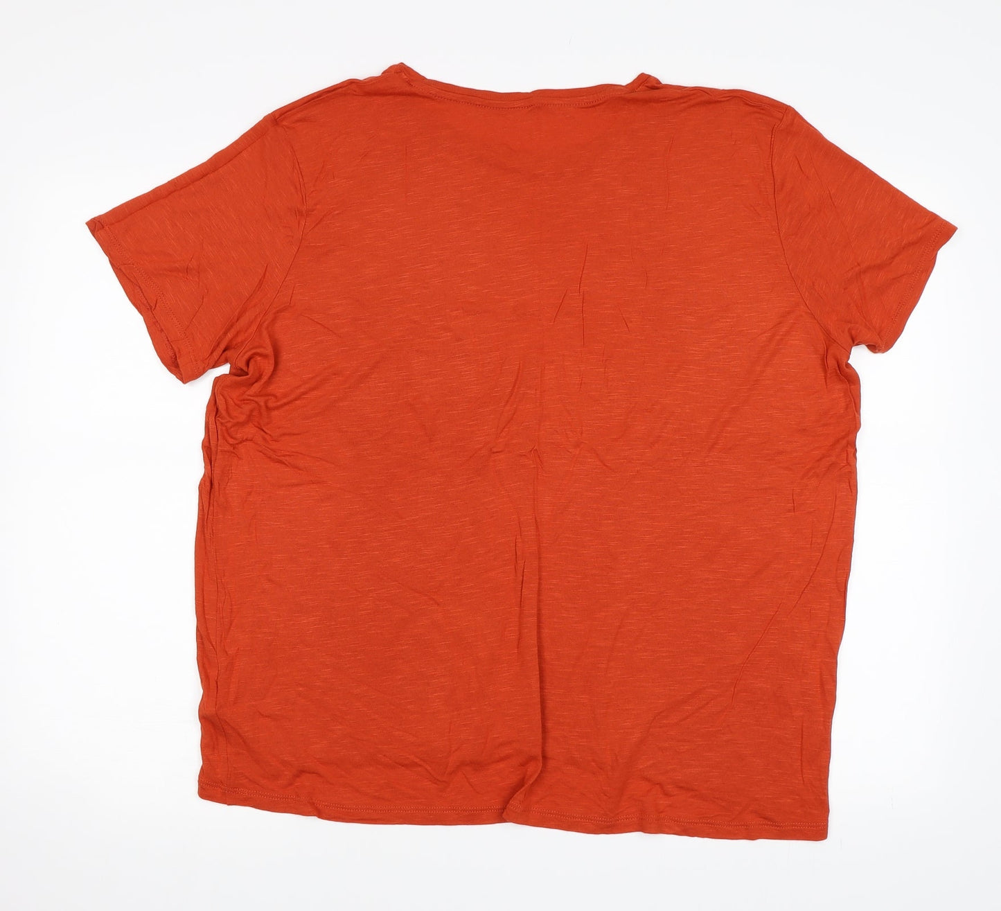 Marks and Spencer Womens Orange   Basic T-Shirt Size 20