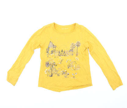 Additional front view of Nutmeg girls’ white jumper, size 12-13, years