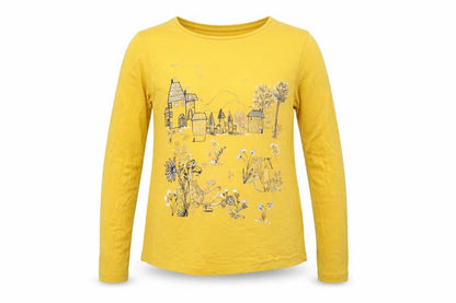 Front view of Nutmeg girls’ white jumper, size 12-13, years