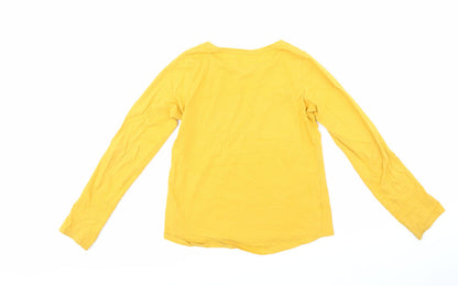Back view of Nutmeg girls’ white jumper, size 12-13, years