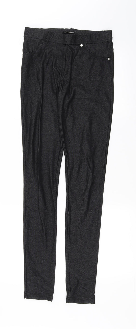 Select Womens Black   Straight Jeans Size 8 L29 in