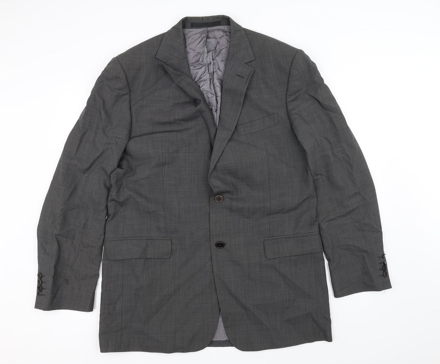 Marks and Spencer Mens Grey   Jacket Suit Jacket Size 42
