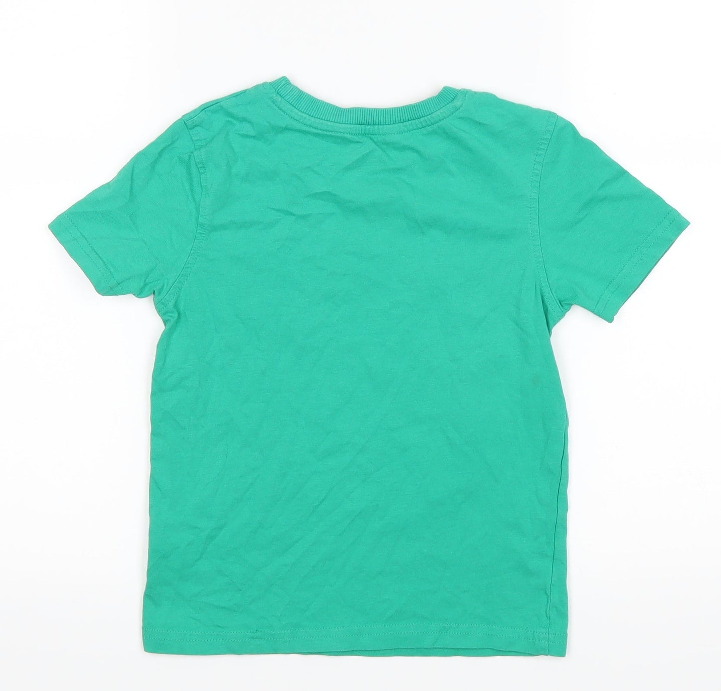 George Boys Green   Basic T-Shirt Size 5-6 Years