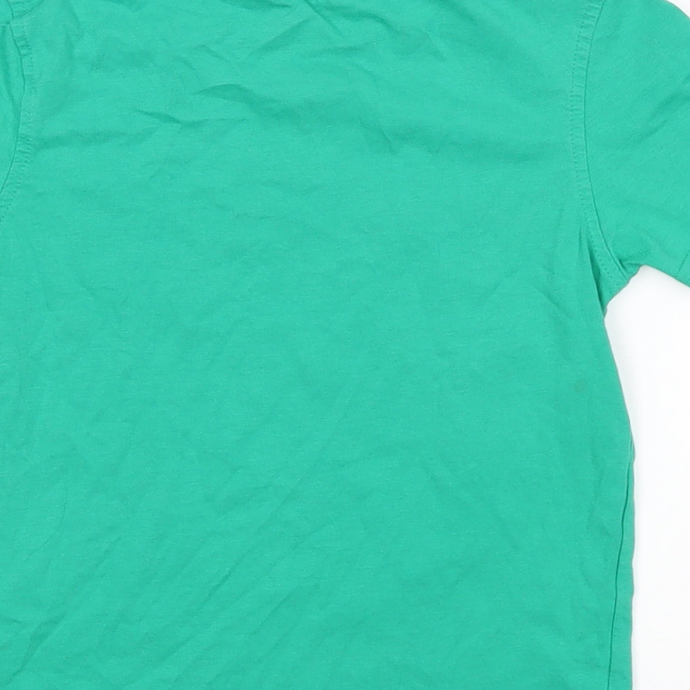 George Boys Green   Basic T-Shirt Size 5-6 Years