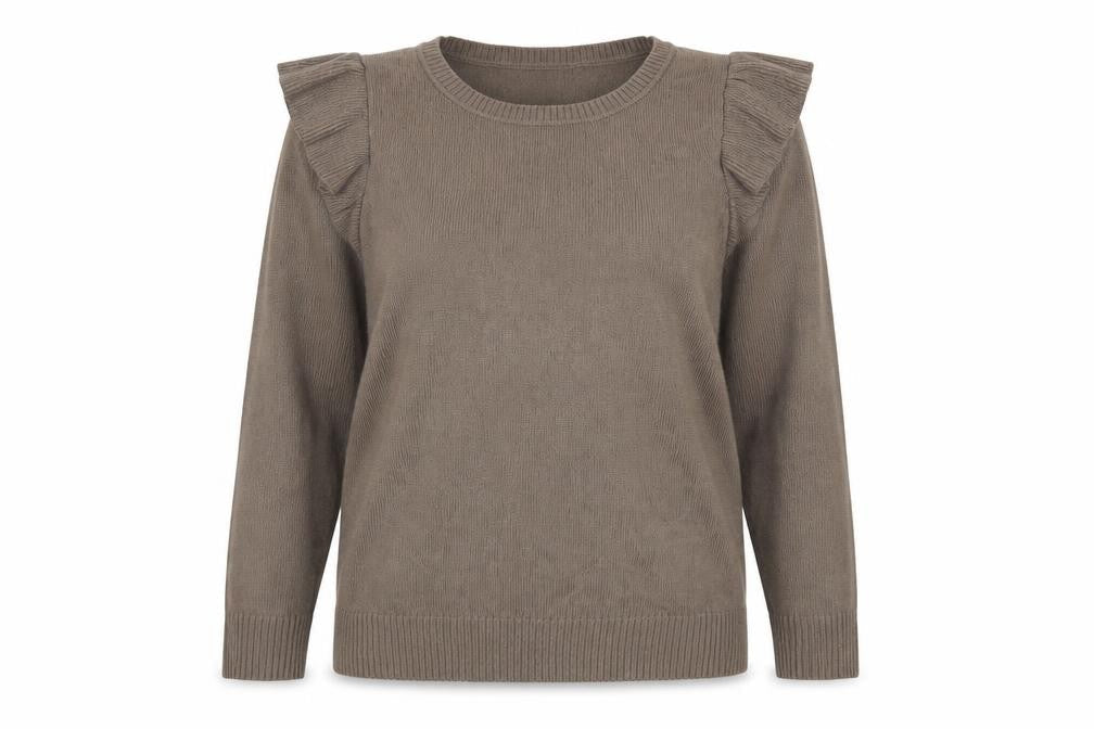 H&M Womens Brown   Pullover Jumper Size S