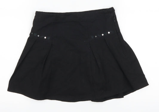 NEXT Girls Black   Skater Skirt Size 5 Years