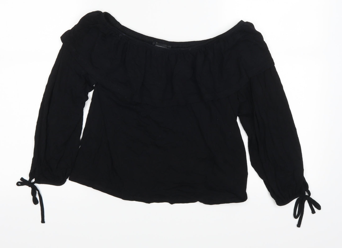 Atmosphere Womens Black   Basic Blouse Size 8