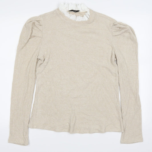 George Womens Brown   Pullover Jumper Size L