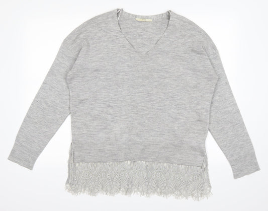 George Womens Grey   Pullover Jumper Size 16