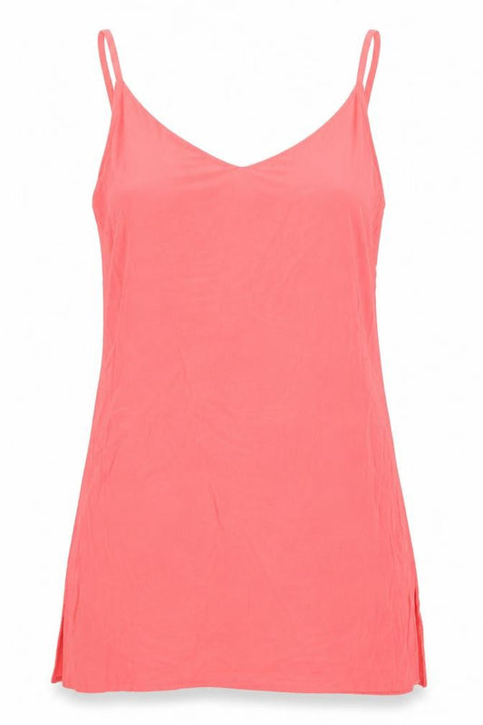 F&F` Womens Pink   Basic Tank Size 10