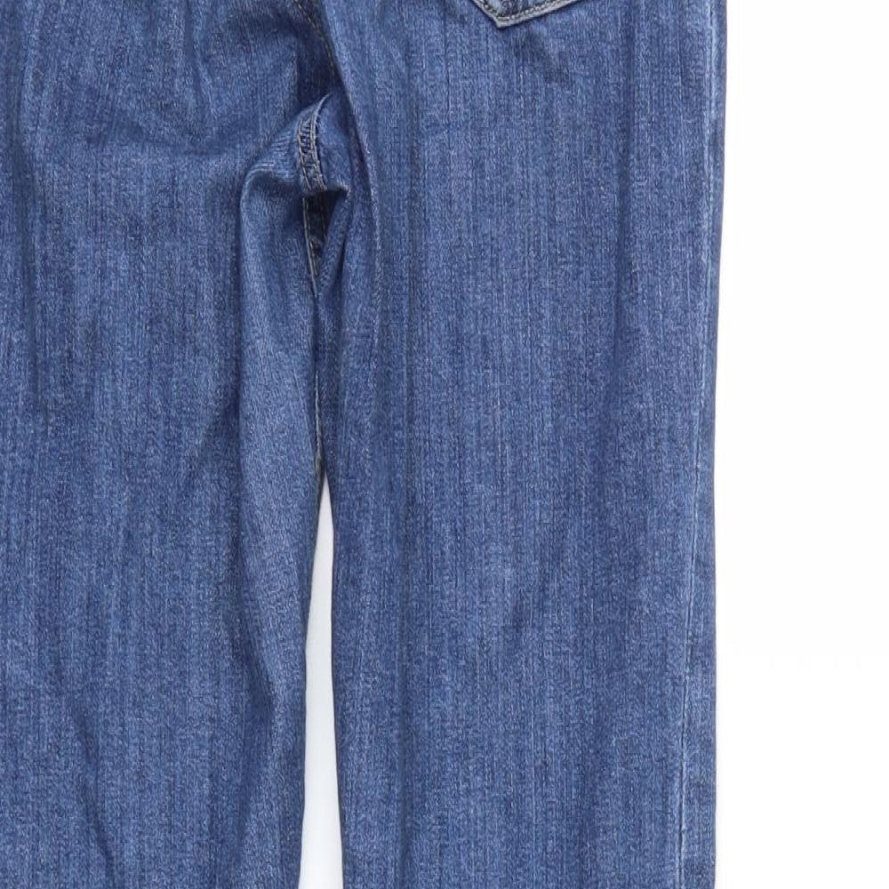 ASOS Mens Blue  Denim Straight Jeans Size 25 in