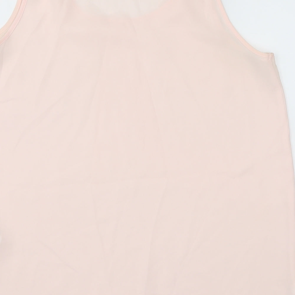 Papaya Womens Pink   Basic Tank Size 12